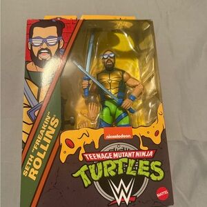 Mattel Teenage Mutant Ninja Turtles Action Figure - Blue and Green